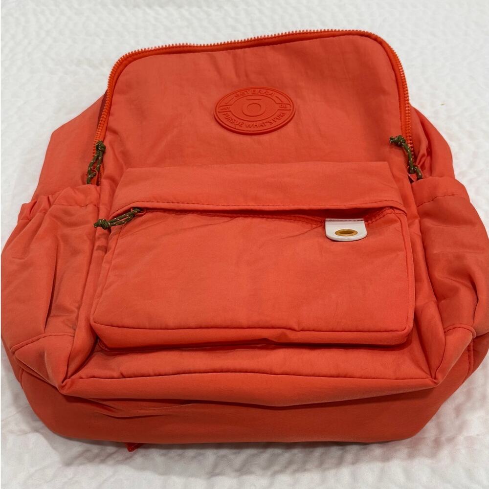 doTERRA Hot Orange Nylon Backpack Travel Daypack School Work Laptop Carryall Bag - Picture 10 of 14